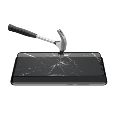 Protection d'écran en verre trempé Bord à  Bord Incurvé pour Xiaomi Mi Note 10/10 Pro, Noir