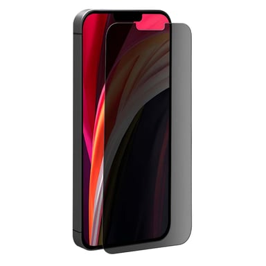 Eiger Protector de pantalla de vidrio templado para iPhone 16 Pro Max y 17 Pro Max anti-espía Negro transparente