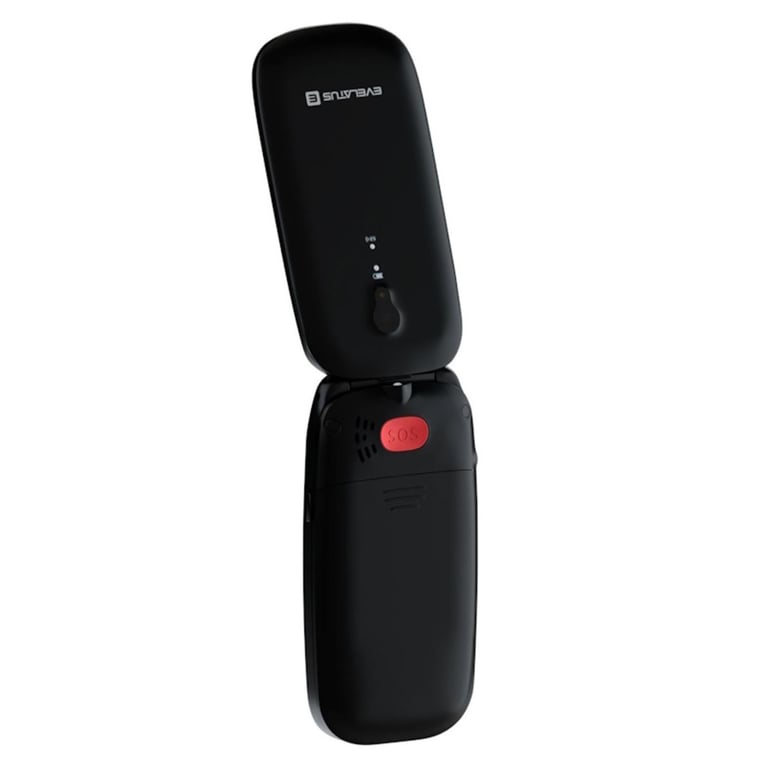 Evelatus Wave Button Flip Téléphone portable avec double SIM et LCD SOS Fonction d'appel senior Neuf - vue 5