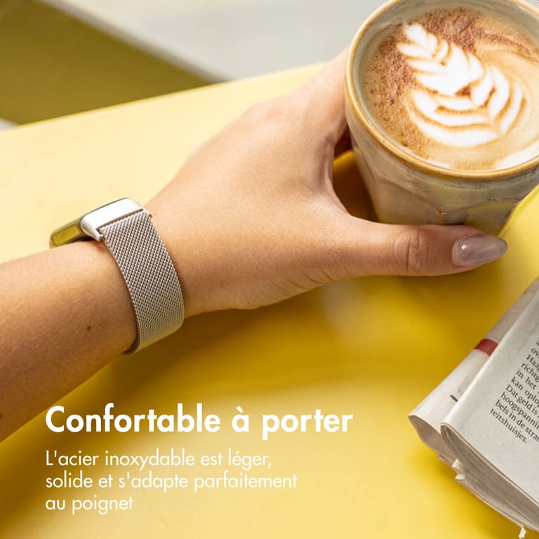 Bracelet Fitbit Charge 5 Magnétique Milanais - vue 8