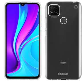 Muvit For Change Coque Recycletek Souple Transparente: Xiaomi Redmi 9C