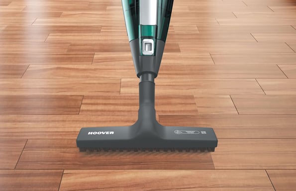 Hoover Diva DVE02BL 011 Aspiradora escoba Corriente alterna Secar EPA Sin bolsa 0,8 L 750 W Negro, Turquesa