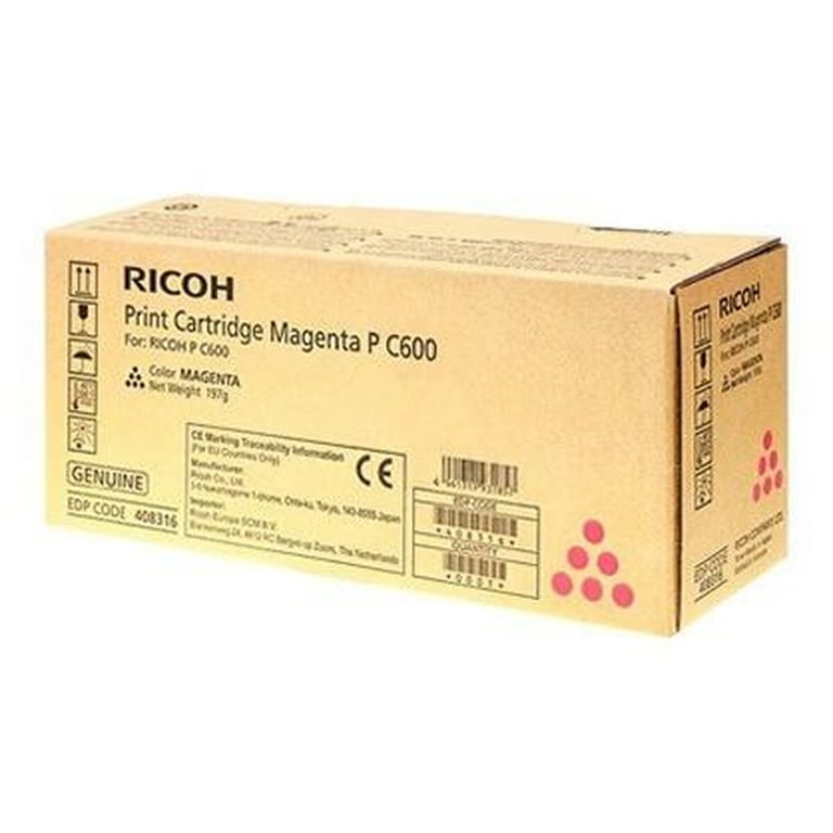 Ricoh Original Type P C600 Toner 13.000 Pages 408316 pour RICOH P C600 - vue 4