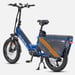 Bicicleta Eléctrica Engwe LE20 EU - Neumáticos De 20 Pulgadas Motor 250W Batería Doble 48V38.4AH Frenos Hidráulicos - Azul