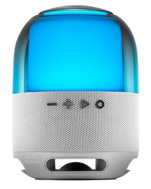 Mars Gaming MSFLOWW haut-parleur portable et de fête Enceinte portable stéréo Gris, Argent 15 W