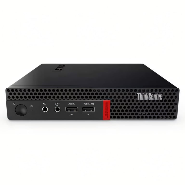 Mini PC Lenovo Thinkcentre M910X i7-7700T 16Go Ddr4 Radeon Rx 460 4Go 256Go M.2 Windows 10 - Très Bon État