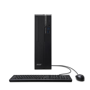 Acer Veriton X X2720G Intel® Core? i3 i3-14100 8GB DDR5-SDRAM 256GB SSD PC Desktop Windows 11 Pro Nero
