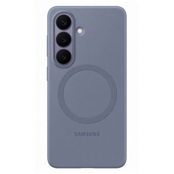 Funda magnética de silicona azul-morada para Samsung Galaxy S26