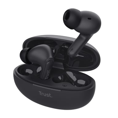 Trust Yavi Cuffie True Wireless Stereo (TWS) Chiamata/Musica USB Type-C Bluetooth Nero