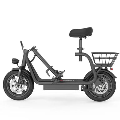 Trottinette Électrique M5 Pro | Moteur 750W | Batterie 48V 10.4Ah | Pneus 12 Pouces | Vitesse Max 25 km/h | Autonomie 40 km | Noir
