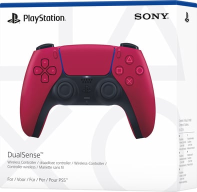 Sony DualSense Wireless Controller Negro, Ruby Bluetooth/USB Gamepad PlayStation 5