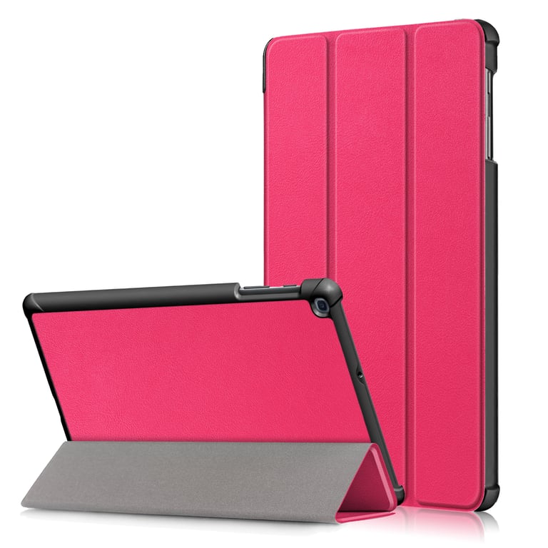 Housse Samsung Galaxy Tab S7 Plus / S8 Plus / S7 FE 12.4 pouces smartcover  rose - Etui coque Pochette protection Tab S7 FE 5G / S7+ / S8+ - Xeptio