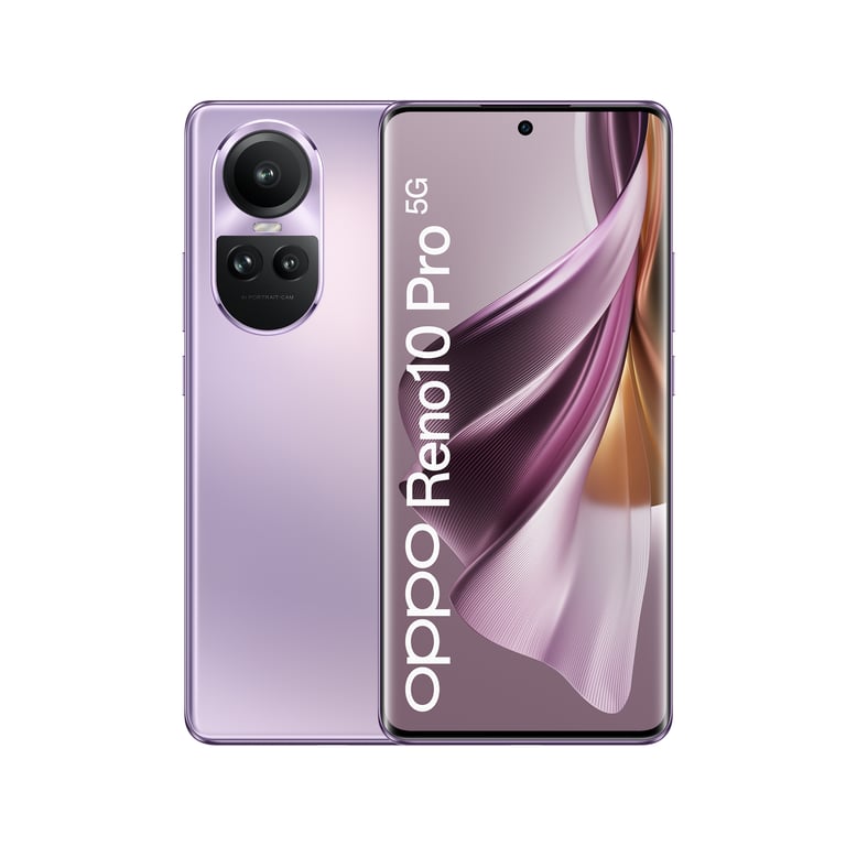 OPPO 10 Pro 5G 17 cm (6.7 ) Double SIM Android 13 USB Type-C 12 Go 256 Go 4600 mAh Violet - Neuf