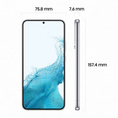 Galaxy S22+ 5G 128 GB, blanco, desbloqueado