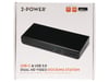 2-Power DOC0110A base para portátil y replicador de puertos Alámbrico USB 3.2 Gen 1 (3.1 Gen 1) Type-B Negro