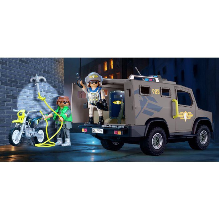 Playmobil Policiers 72066 Véhicule d'intervention SWAT Promo Pack - vue 3