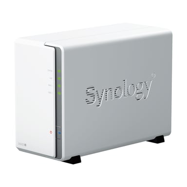 Synology DiskStation DS223J serveur de stockage NAS Bureau Realtek RTD1619B 1 Go DDR4 0 To DiskStation Manager Blanc