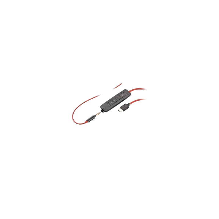 Casque Poly Blackwire 3225 – Filaire, USB-A, Stéréo, Appels/Musique - vue 3