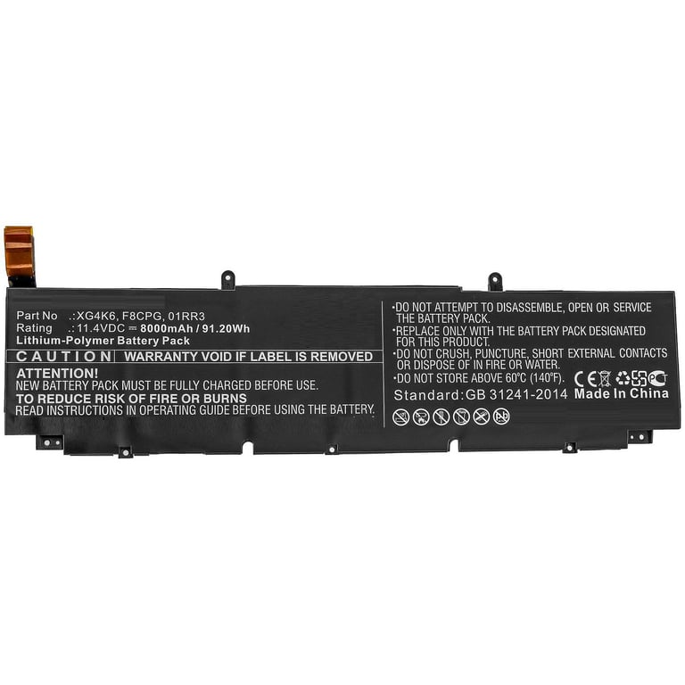 CoreParts MBXDE BA0244 composant de laptop supplémentaire Batterie Neuf