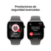 Watch Series 11 (2025) GPS + Cellular, caja de titanio natural de 46 mm con correa deportiva, gris - S/M