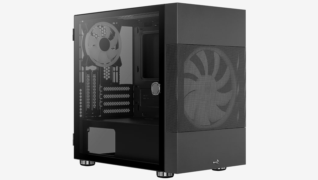 Aerocool Atomic Mini Tower Noir - Neuf