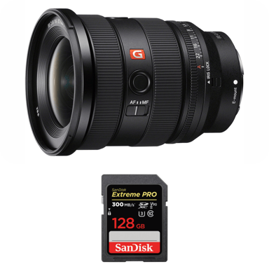 Objetivo Sony FE 16-35mm f/2.8 GM II + 1 SanDisk 128GB Extreme PRO UHS-II + Ebook ''20 consejos para fotos que impactan''