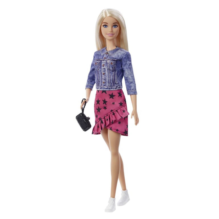 Poupée Barbie Malibu GXT03 – Veste en Jean et Jupe à Volants - vue 3