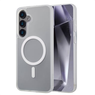 imoshion Coque Color Guard avec MagSafe pour Samsung Galaxy S24 Plus - Blanc