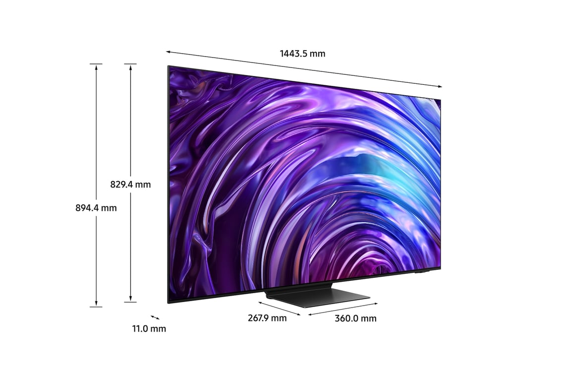 Samsung Téléviseur TQ65S93D 65" 65 Pouces OLED 4K Smart TV 2024 - vue 4