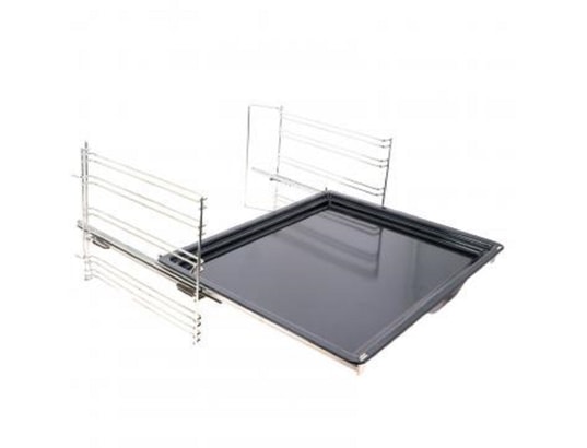 BRANDT Four pyrolyse multifonction inox BOP7536X - vue 7