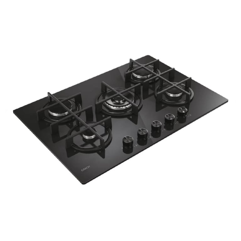 Candy CVG74WTB Plaque de cuisson à gaz 4000W Noir - vue 6