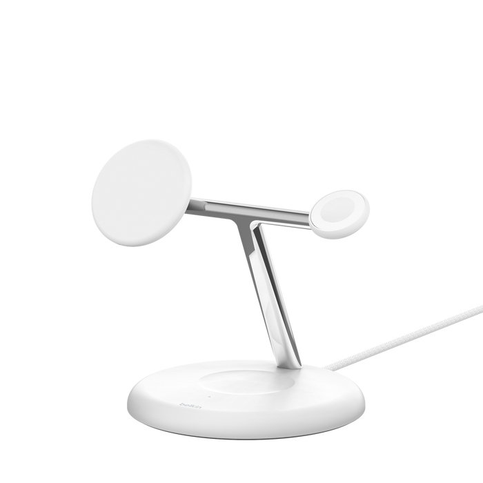 Belkin WIZ023VFWH chargeur d'appareils mobiles Casques, Smartphone, Smartwatch Blanc USB Recharge sans fil Intérieure - Neuf