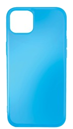 Muvit For France Coque Souple Transparente Bleu Iphone 13