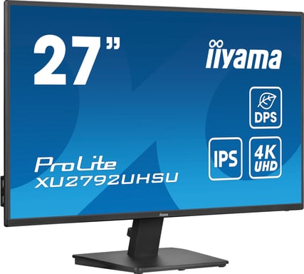 iiyama ProLite XU2792UHSU-B6 68,6 cm (27'') 3840 x 2160 pixel 4K Ultra HD LED Monitor PC a schermo piatto Nero
