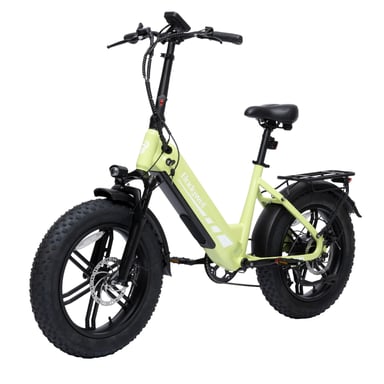 Vélo électrique de randonnée Fat Tire Bodywel F20PRO 250 W, batterie 48 V 18 Ah