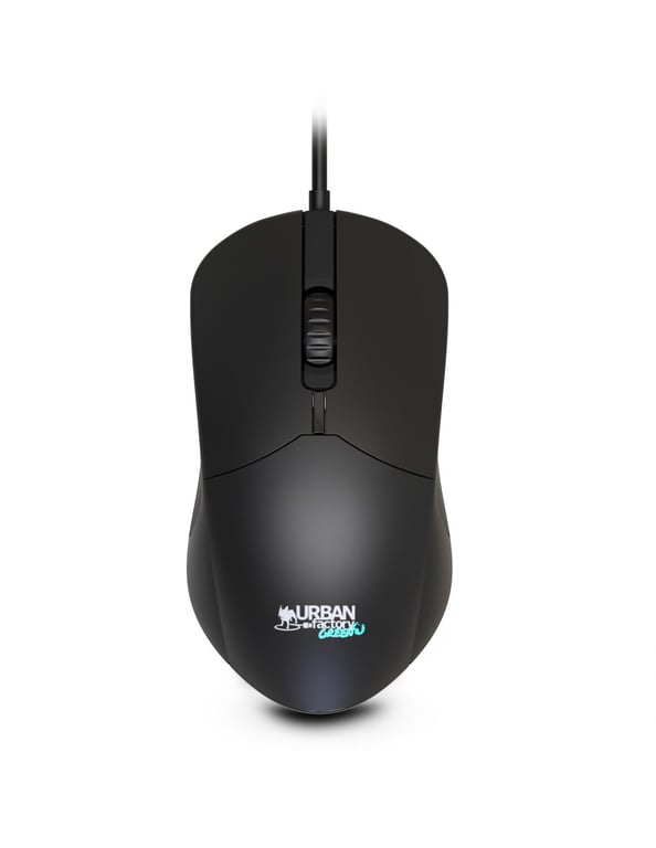 Souris Ambidextre Urban Factory GWM01UF – USB Type A, Optique, 1200 DPI - vue 4
