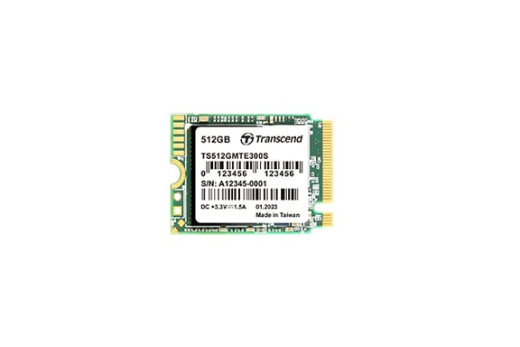 Transcend MTE300S 512 Go M.2 PCI Express 3.0 NVMe 3D NAND