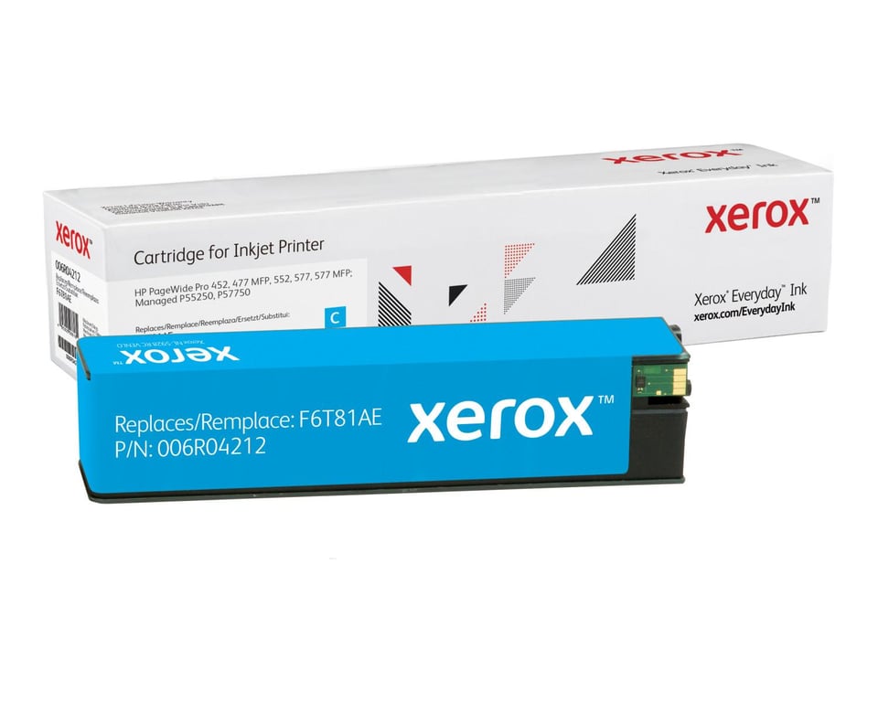 Xerox Everyday PageWide Toner in Cyan pour HP F6T81AE 7000 Pages - vue 3