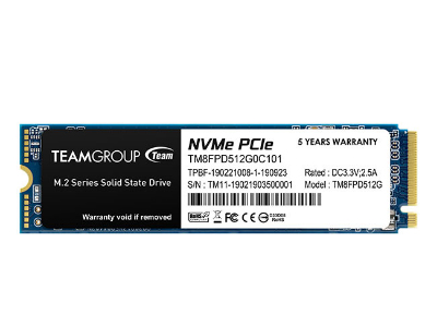 Team Group MP33 PRO 512 Go M.2 PCI Express 3.0 NVMe 3D NAND