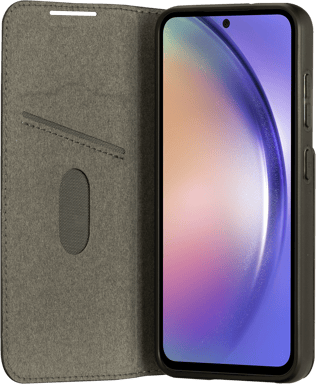 Samsung G A54 5G Folio en Piel Vegana Oslo Negra - Certificado GRS DBramante1928