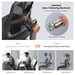 NEWTRAL MAGICH003 Chaise Ergonomique, Dossier Auto-Suivant, Soutien Lombaire Adaptatif, Appuie-Tête Réglable, Profondeur de Siège Ajustable, Accoudoir 3D, 3 Positions de Verrouillage