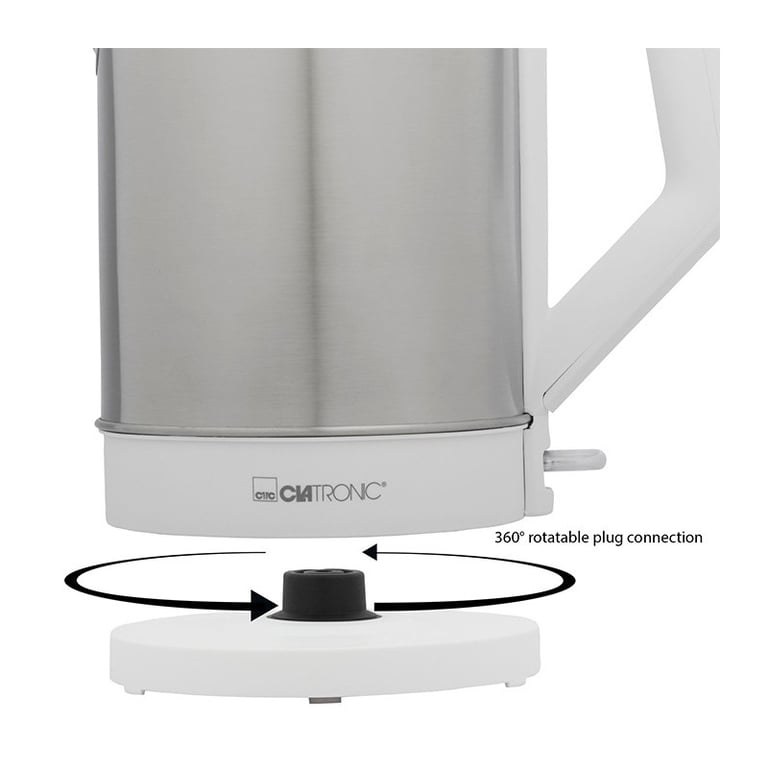 Bouilloire Électrique Clatronic WKS 3692 – 2200W, Capacité 1,5L, Acier Inoxydable - vue 5