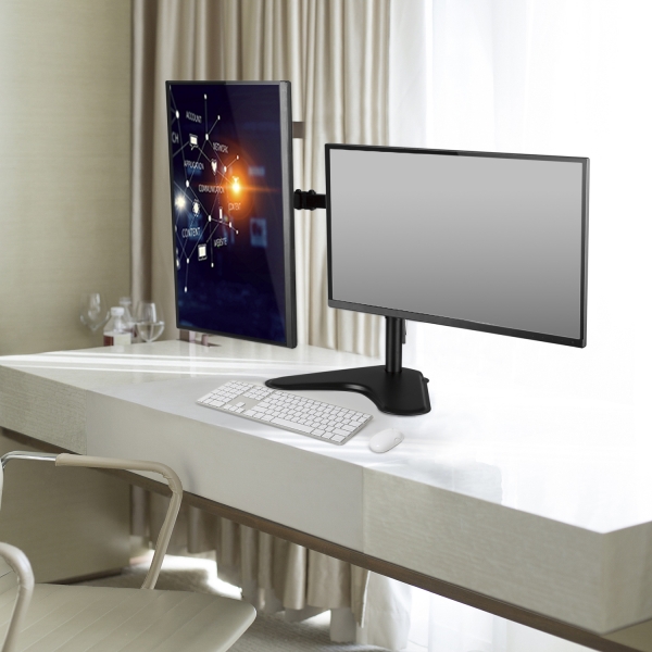 EWENT Support de bureau à double moniteur jusqu'à 32 Neuf - vue 2