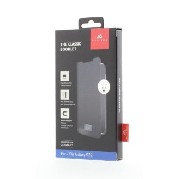 Etui portefeuille '' The Standard'' pour Samsung Galaxy S22 5G, noir