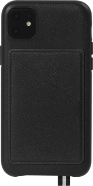 Custodia in pelle per iPhone 11 Elysée Nero Artefakt