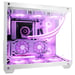 Mars Gaming MCV4 Blanco, Torre Gaming Custom XXL E-ATX, Ventana Cristal Templado Lateral y Frontal Sin Marco, Estructura Modular Doble Cámara