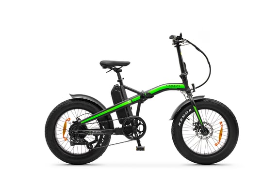 Argento e-Mobility Mini Mad Noir, Vert Aluminium Taille unique 50,8 cm (20'') 24 kg Lithium-Ion (Li-Ion)