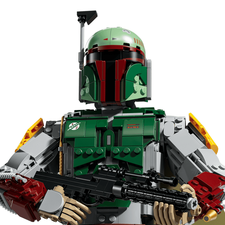 LEGO Figurine Star Wars™ à construire 75455 Boba Fett™ chasseur de primes légendaire articulé Dès - vue 8
