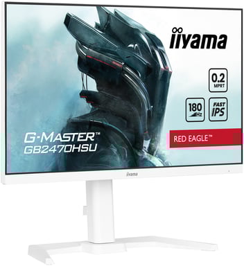 iiyama G-MASTER GB2470HSU-W6 écran plat de PC 60,5 cm (23.8'') 1920 x 1080 pixels Full HD LED Blanc