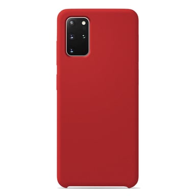 Coque silicone unie Soft Touch Rouge compatible Samsung Galaxy S20 Plus